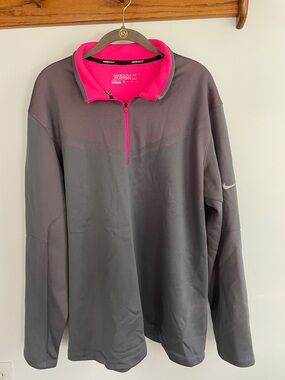 Nike Pink Therma-FIT Golf Jacket